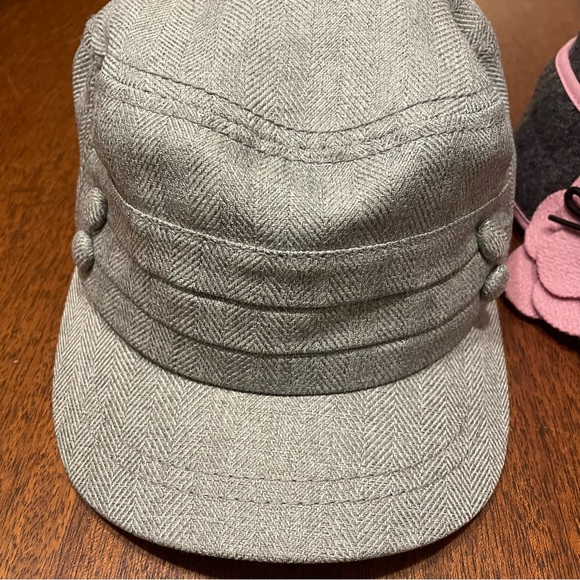 Set 2 Cap/Hats 1 Stormy Kromer Petal Pusher Cap Wool Blend 2 Gray Herringbone - Picture 11 of 16
